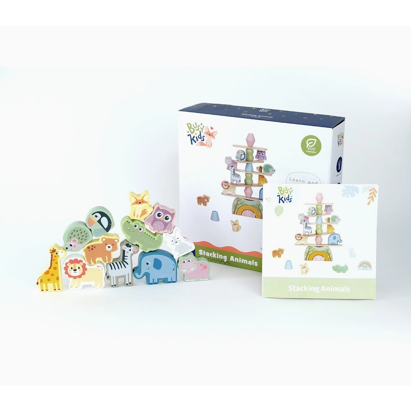 ,,BusyKids" lavinamasis žaidimas su gyvūnėliais 4