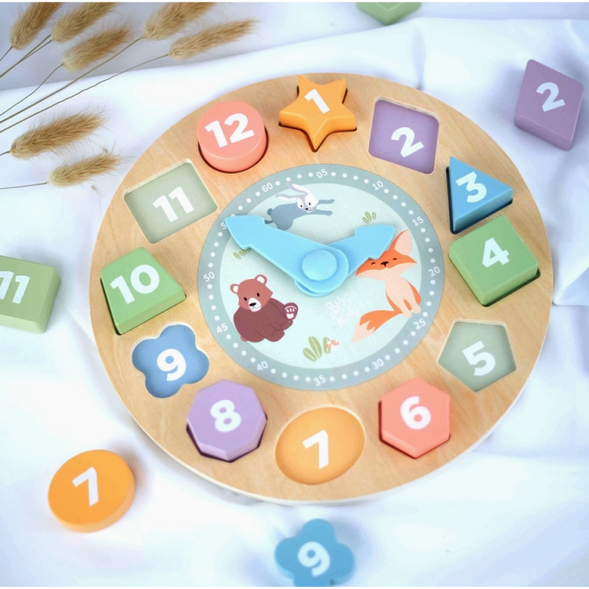 Medinis ,,BusyKids" laikrodis 4