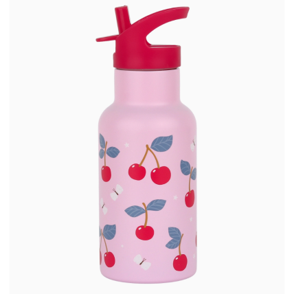 Nerūdijančio plieno gertuvė, 350 ml (vyšnios) Nerūdijančio plieno gertuvė, 350 ml (vyšnios)