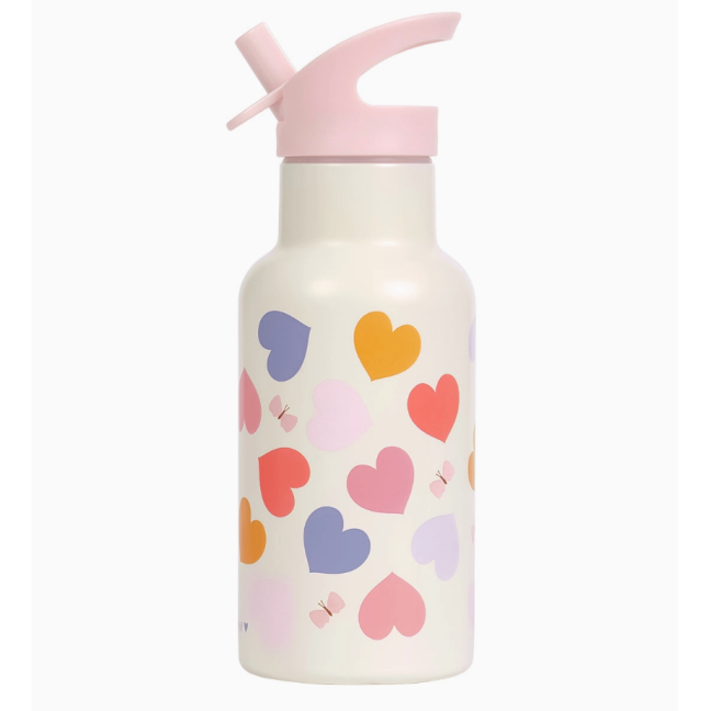 Nerūdijančio plieno gertuvė, 350 ml (širdelės) 1